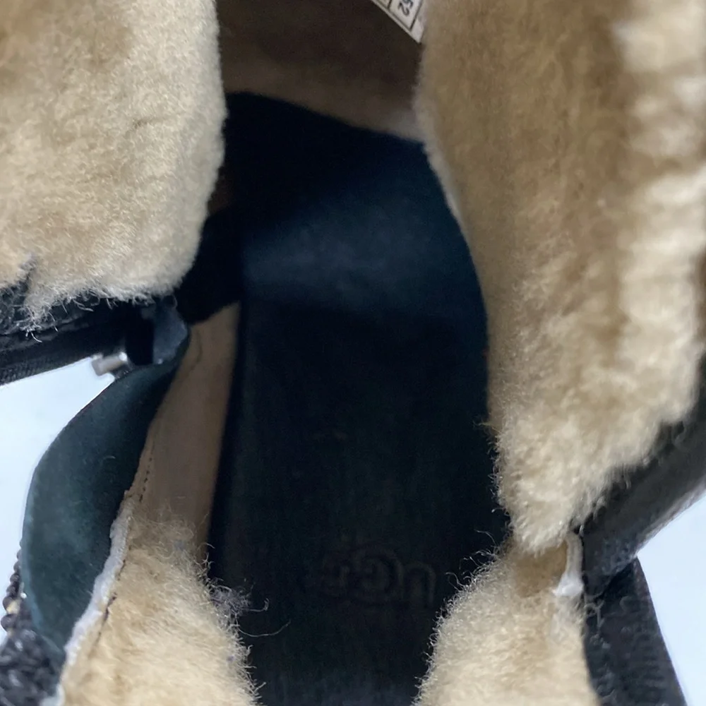 UGG Australia Women's Black Boots, studded, US size 9 - Picture 8 of 10